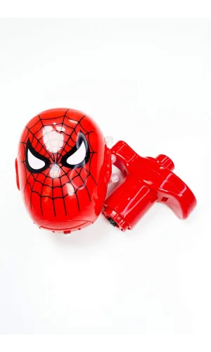 Işıklı Müzikli Örümcek Desenli Topaç 12x7 cm