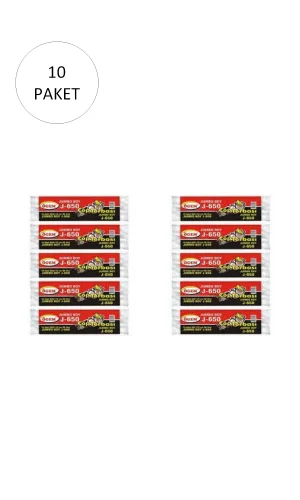 J-650 Jumbo Boy Çöp Torbası 80 x 110 cm 10 Lu Rulo x 10 Paket = 100 Adet (Siyah)