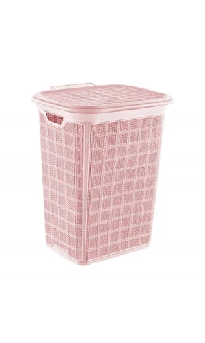 Jute Kirli Çamaşır Sepeti 60 Lt Royaleks-Ak580