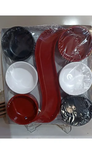 Kahvaltı Çerez Seti 7 Parça Akrilik Royaleks-M11325