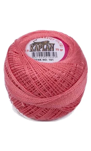 Kaplan Etamin Ve Kanaviçe İpi 8 No Kod/Renk: 101 - Royaleks