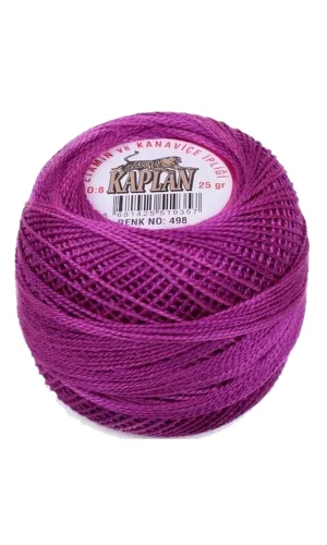 Kaplan Etamin Ve Kanaviçe İpi 8 No Kod/Renk: 498 - Royaleks
