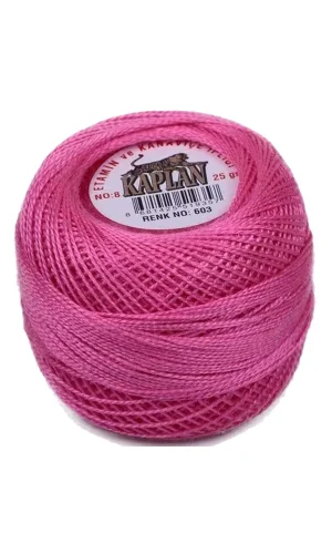 Kaplan Etamin Ve Kanaviçe İpi 8 No Kod/Renk: 603 - Royaleks