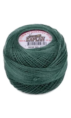 Kaplan Etamin Ve Kanaviçe İpi 8 No Kod/Renk: 726 - Royaleks