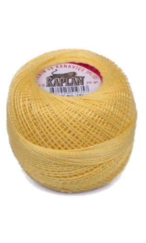 Kaplan Etamin Ve Kanaviçe İpi 8 No Kod/Renk: 742 - Royaleks