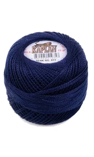 Kaplan Etamin Ve Kanaviçe İpi 8 No Kod/Renk: 823 - Royaleks