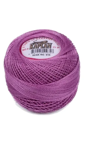 Kaplan Etamin Ve Kanaviçe İpi 8 No Kod/Renk: 916 - Royaleks