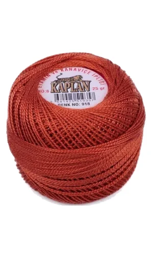 Kaplan Etamin Ve Kanaviçe İpi 8 No Kod/Renk: 918 - Royaleks