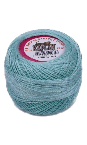 Kaplan Etamin Ve Kanaviçe İpi 8 No Kod/Renk: 943 - Royaleks