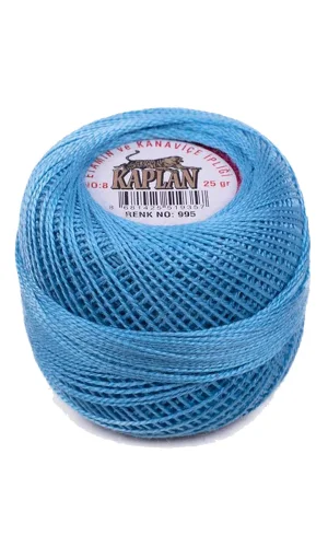 Kaplan Etamin Ve Kanaviçe İpi 8 No Kod/Renk: 995 - Royaleks