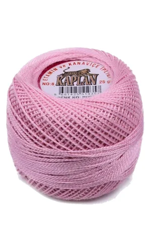 Kaplan Etamin Ve Kanaviçe İpi 8 No Kod/Renk: PUDRA - Royaleks