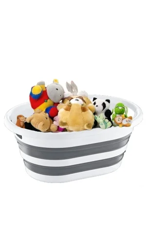 Katlanabilir Çamaşır Ve Oyuncak Sepeti 27 lt Royaleks-AK702