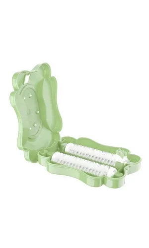 Kelebek Tasarımlı İki Fırçalı Gırgır Yeşil