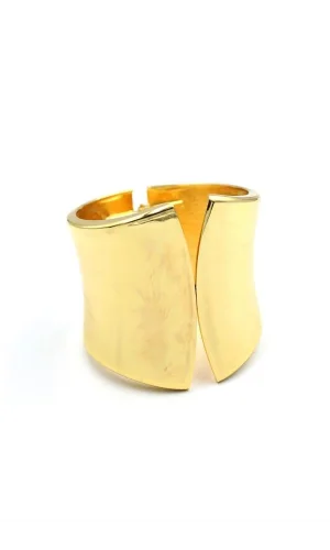 Kelepçe Bilezik - Altın