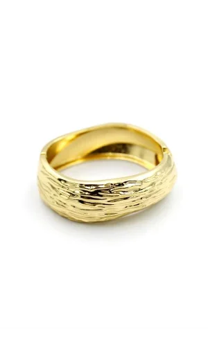 Kelepçe Bilezik - Altın