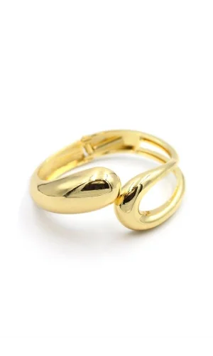 Kelepçe Bilezik - Altın