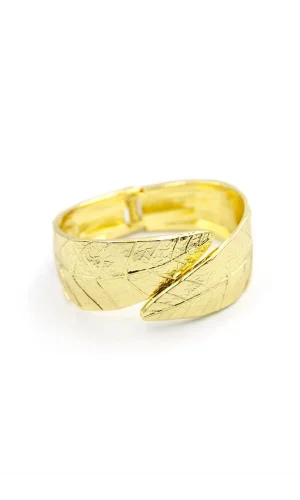 Kelepçe Bilezik - Altın