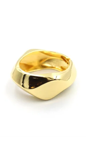 Kelepçe Bilezik - Altın