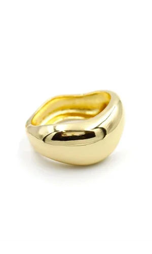 Kelepçe Bilezik - Altın