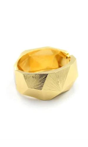 Kelepçe Bilezik - Altın