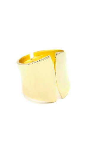 Kelepçe Bilezik - Altın