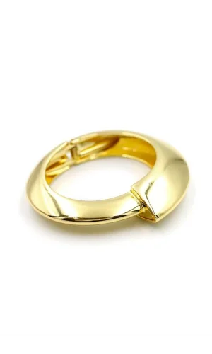 Kelepçe Bilezik - Altın