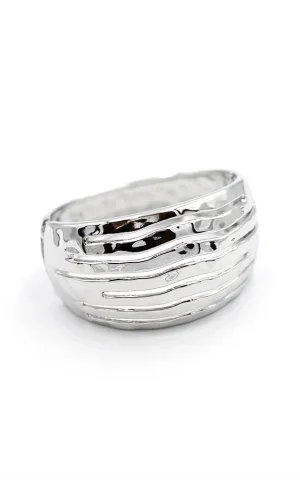 Kelepçe Bilezik - Gümüş