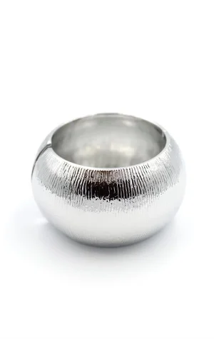 Kelepçe Bilezik - Gümüş