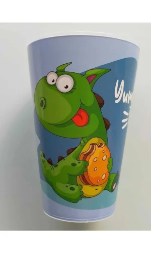 Kendinden Pipetli Kamışlı Gcups Bardak 400 Ml G258