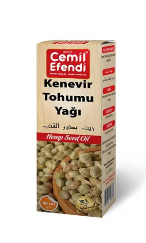 Kenevir Tohumu Yağ 50 Ml.