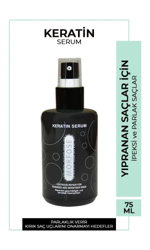 Keratin Saç Serumu 75 ML - Yıpranmış Saçlar için - mrfs