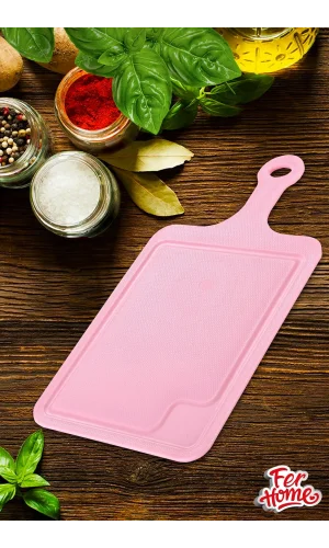 Kesme Tahtası Kaydırmaz Plastik Kesme Sunum Tahtası Pratik Kesim Panosu 165x315 Mm Royaleks-FR-105