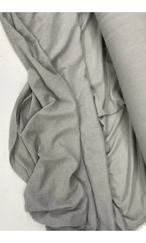 Keten Kumaş - Organik Kumaş - Perde Kumaşı - Ince Keten - Kıyafet Için Kumaş Örtü Gri 42