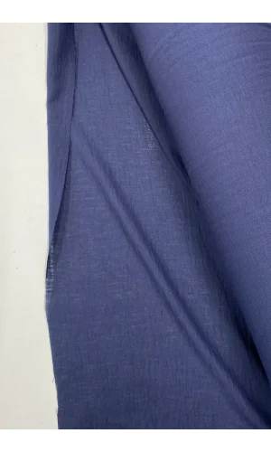 Keten Kumaş - Organik Kumaş - Perde Kumaşı - Ince Keten - Kıyafet Için Kumaş Örtü Lacivert 26