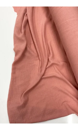 Keten Kumaş - Organik Kumaş - Perde Kumaşı - Ince Keten - Kıyafet Için Kumaş Örtü Pudra 30A