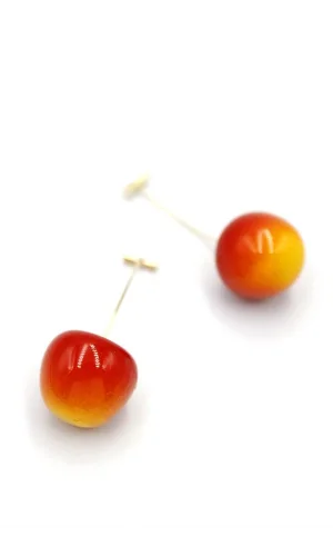 Kiraz Küpe - ÇOK RENKLİ