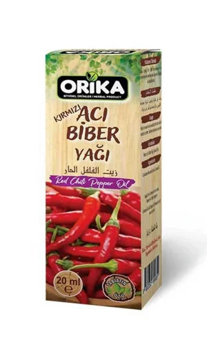 Kırmızı Acı Biber Yağı 20 Ml.