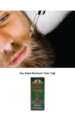 Kobra Saç ve Sakal Besleyici Gürleştirici Yılan Yağı 70ml