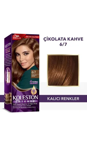 Koleston Intense Saç Boyası 6/7 Çikolata Kahve - Salon Kalitesi