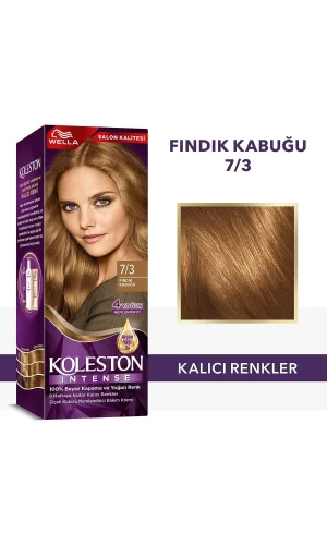 Koleston Intense Saç Boyası 7/3 Fındık Kabuğu - Salon Kalitesi