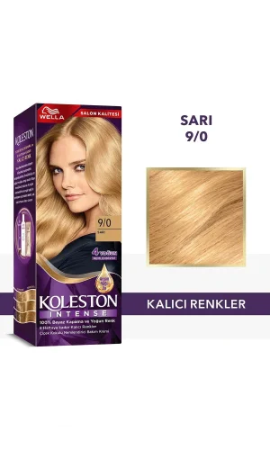 Koleston Intense Saç Boyası 9/0 Sarı - Salon Kalitesi