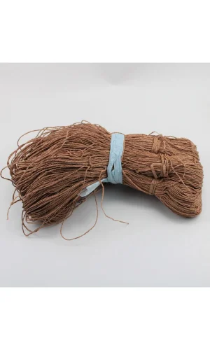 Koyu Taba Renk Çile Kağıt İp Çanta Ipi Supla Ipi  No:34 - (550-600 gr)