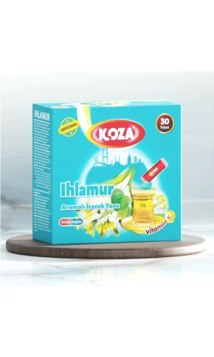 Koza Tek İçimlik Ihlamur Aromalı Toz İçecek 30lu
