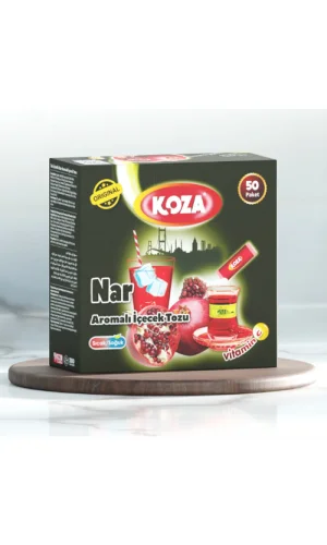Koza Tek İçimlik Nar Aromalı Toz İçecek 50li