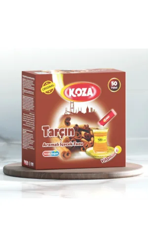 Koza Tek İçimlik Tarçın Aromalı Toz İçecek 50li