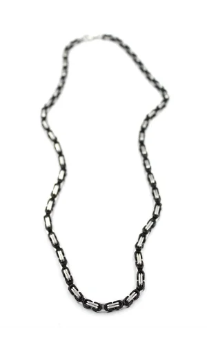 Kral Zincir Kolye - Siyah