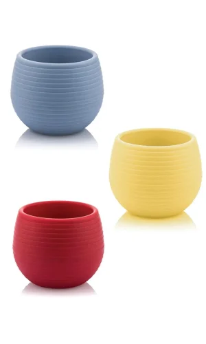 Küçük Boy 3 No Kaktüs Elvan Saksısı 0,13litre 1 Adet Royaleks-ES03