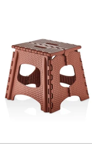 Küçük Petek Katlanır Tabure Naturel Royaleks-MRD552