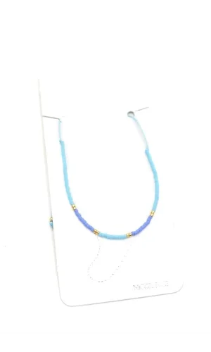 Kum Boncuk Halhal - Mavi