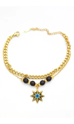 Kutup Yıldızı Bileklik - Altın